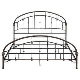 Rowan Metal  Open Frame Bed Dark Bronze