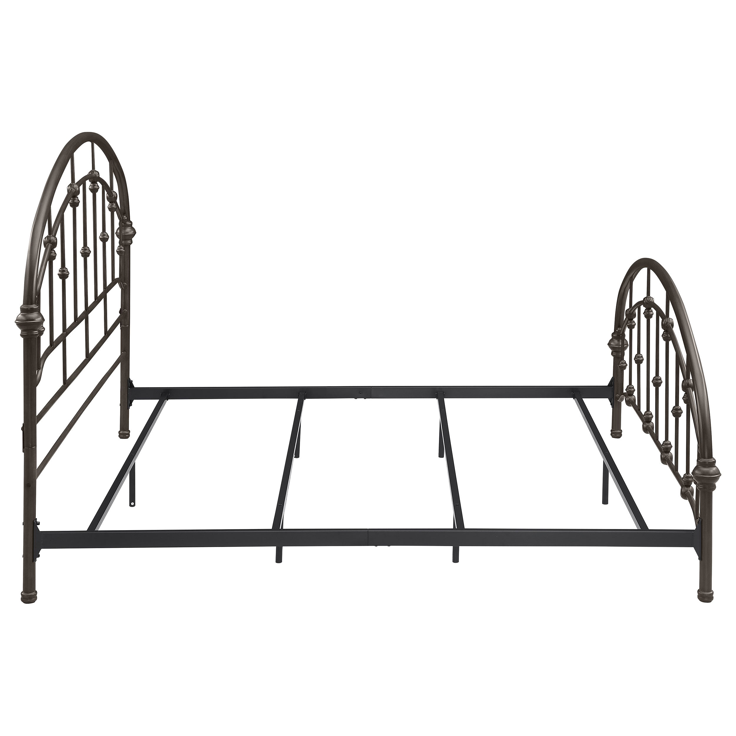 Rowan Metal  Open Frame Bed Dark Bronze