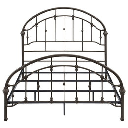 Rowan Metal  Open Frame Bed Dark Bronze