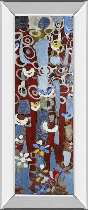 Cut Paper Trees Ii By Erin Mcgee Ferrell 18X42 Mirror Frame Print