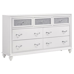 Barzini  California King Bedroom Set Black