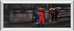 Down On The Street By Xavier Visa 18X42 Mirror Frame Print