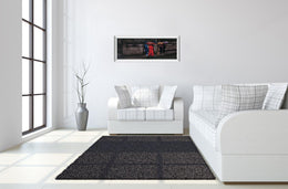 Down On The Street By Xavier Visa 18X42 Mirror Frame Print