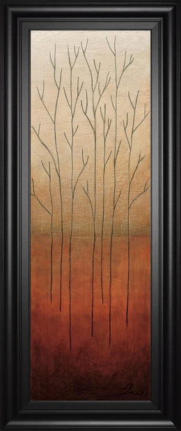 Branch Rouge Ii By Eve 18X42 Framed Print