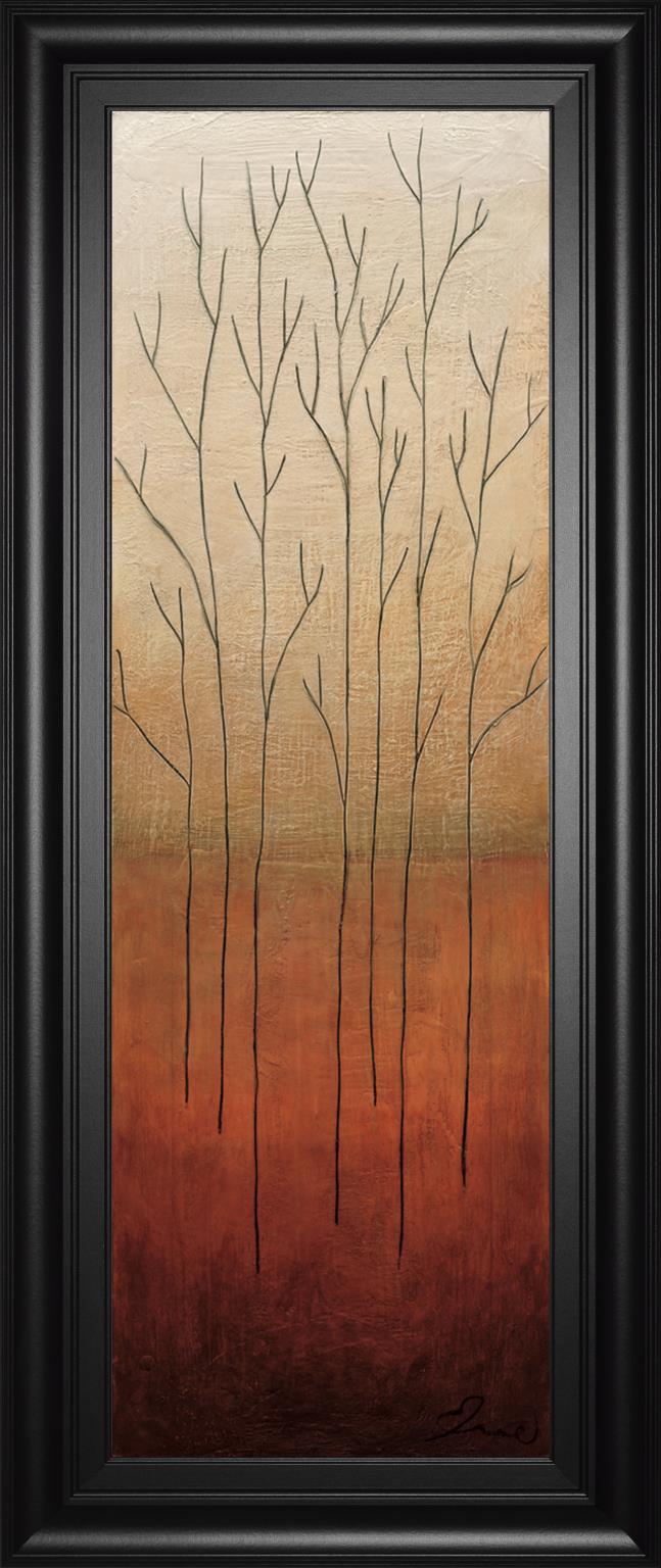 Branch Rouge Ii By Eve 18X42 Framed Print