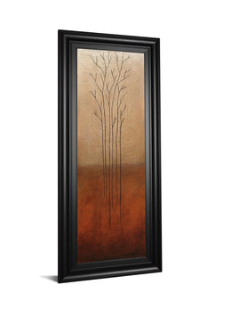 Branch Rouge I By Eve 18X42 Framed Print
