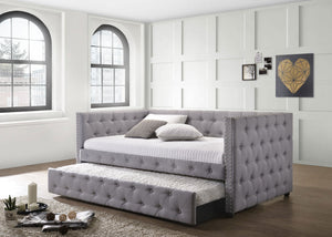 Mockern Upholstered  Daybed with Trundle Grey