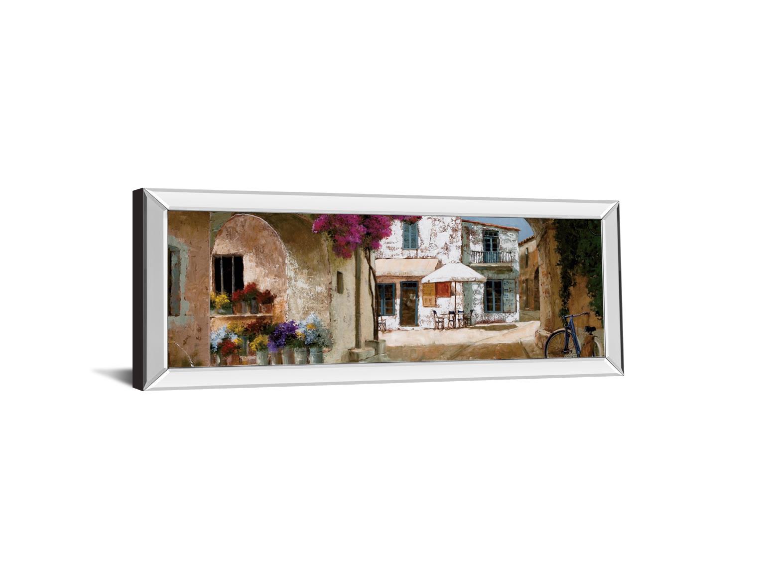 Picking Up Flowers By Archambault, G 18X42 Mirror Frame Print