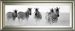 Meeting Place By Papiorek, N 18X42 Framed Print