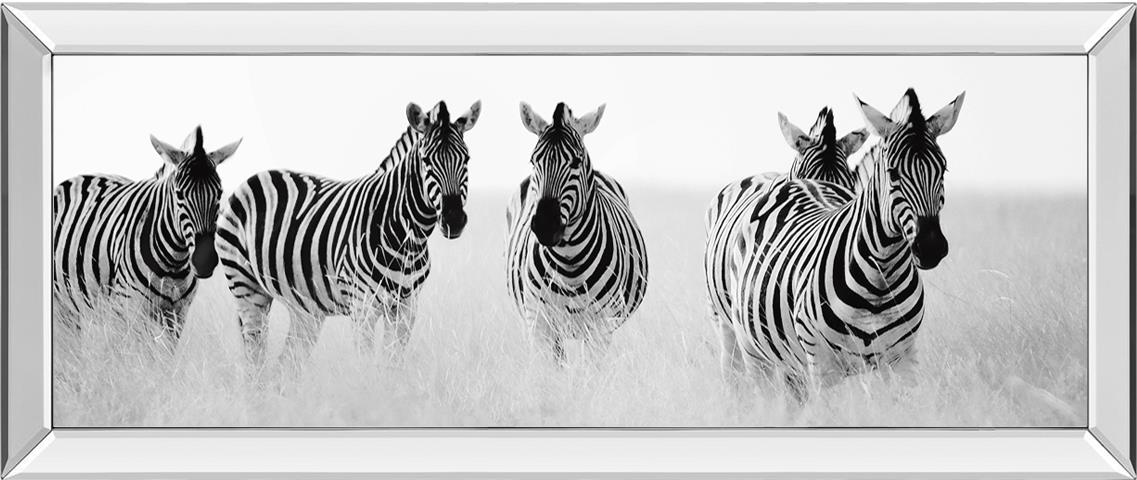 Meeting Place By Papiorek, N 18X42 Mirror Frame Print