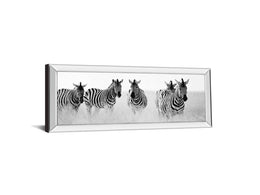 Meeting Place By Papiorek, N 18X42 Mirror Frame Print