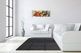 Habana'S Band By Perez, A. 18X42 Mirror Frame Print