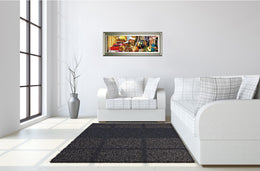 Habana'S Band By Perez, A. 18X42 Framed Print