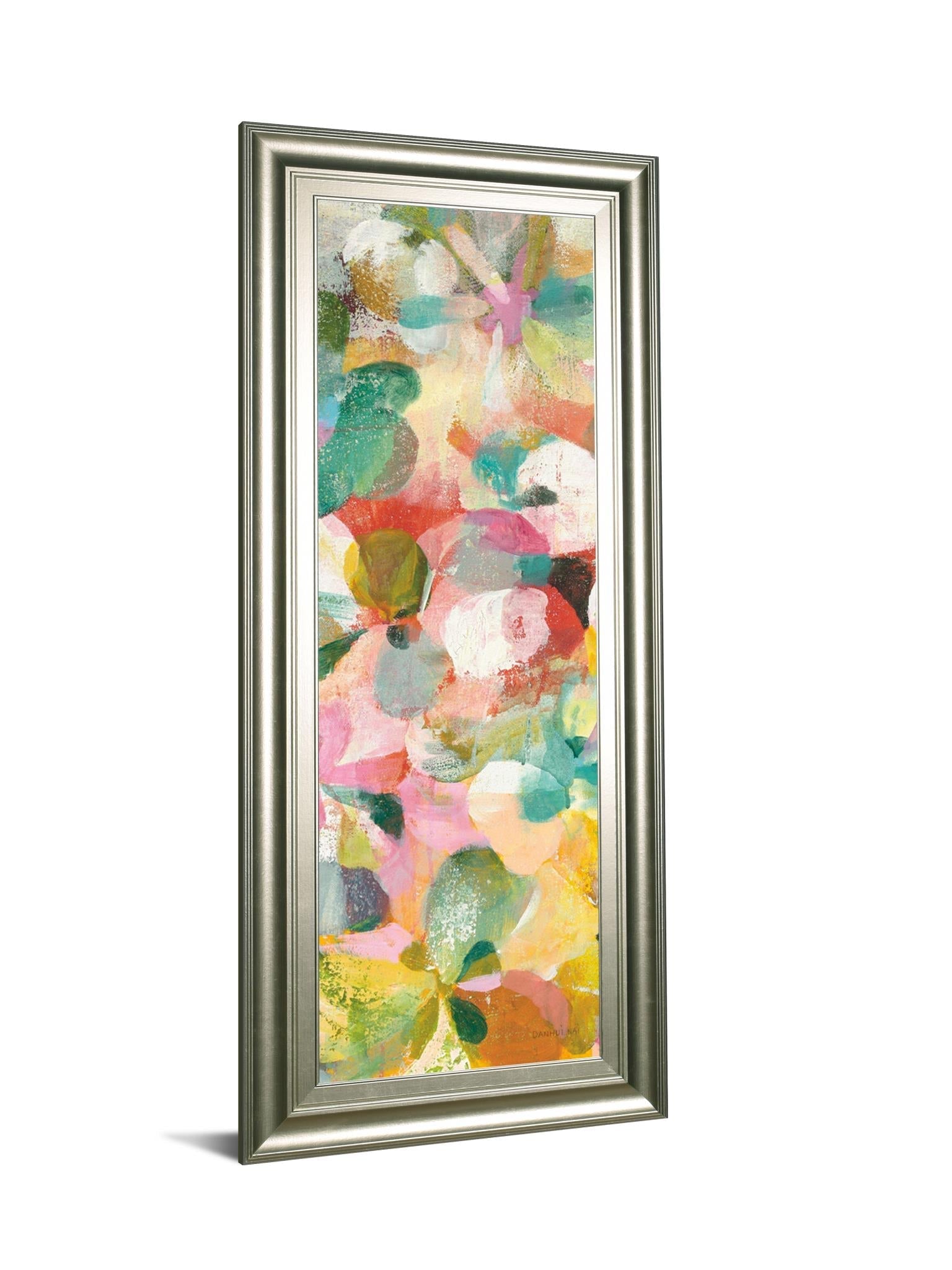 Happy Garden Ii By Danhui Nai 18X42 Framed Print