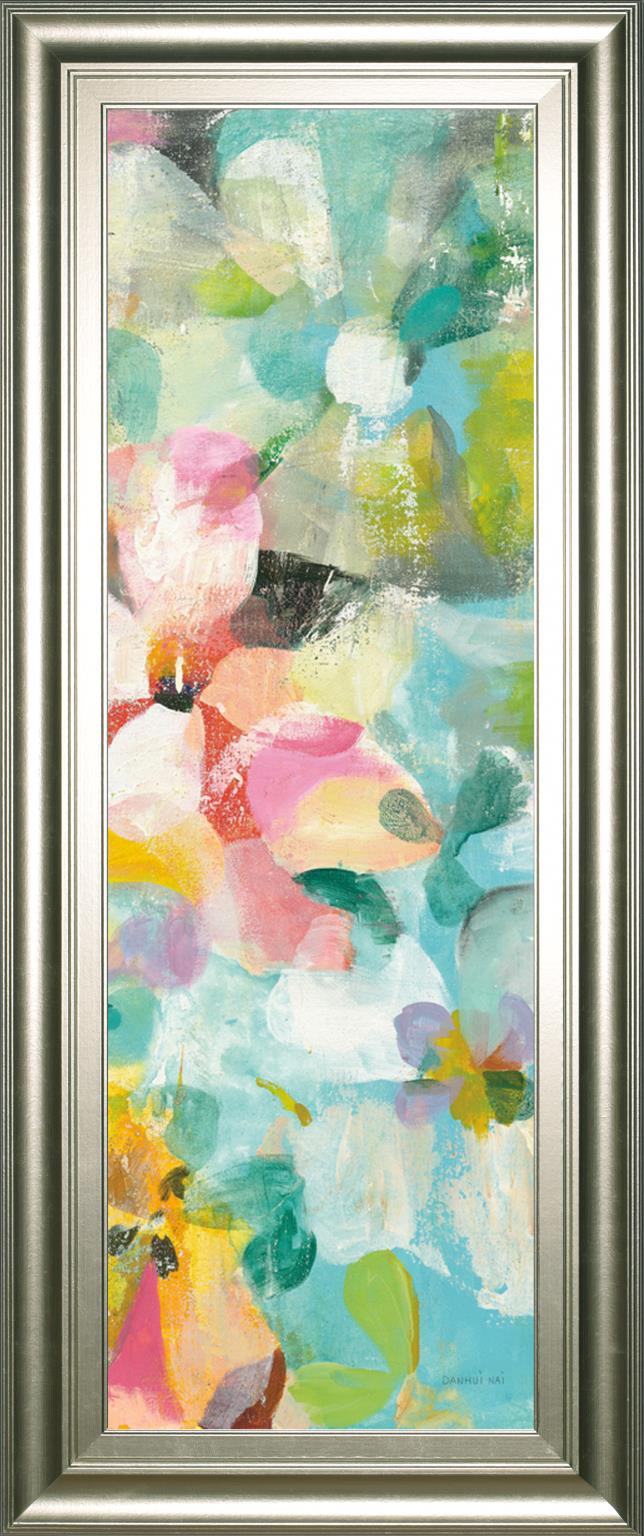 Happy Garden Iii By Danhui Nai 18X42 Framed Print