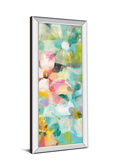 Happy Garden Iii By Danhui Nai 18X42 Mirror Frame Print