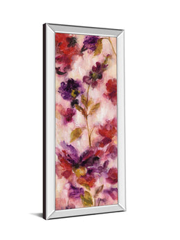 Exuberant Florals Iii By Silvia Vassileva 18X42 Mirror Frame Print