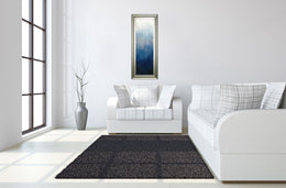 Silver Wave Ii By Silvia Vassileva 18X42 Framed Print