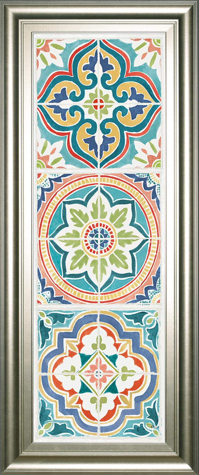 Colorful Journey Vii By Pela Studio 18X42 Framed Print