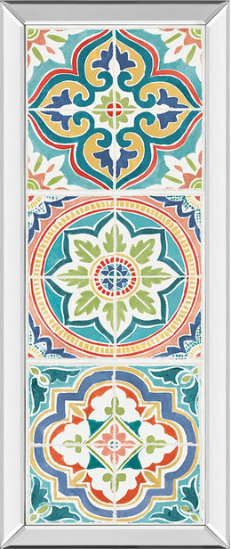 Colorful Journey Vii By Pela Studio 18X42 Mirror Frame Print