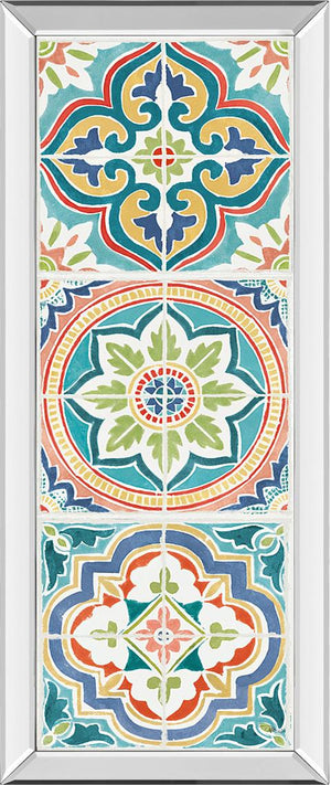 Colorful Journey Vii By Pela Studio 18X42 Mirror Frame Print