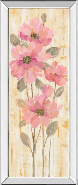 Beautiful Garden Tems I By Silvia Vassileva 18X42 Mirror Frame Print
