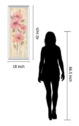 Beautiful Garden Tems I By Silvia Vassileva 18X42 Mirror Frame Print