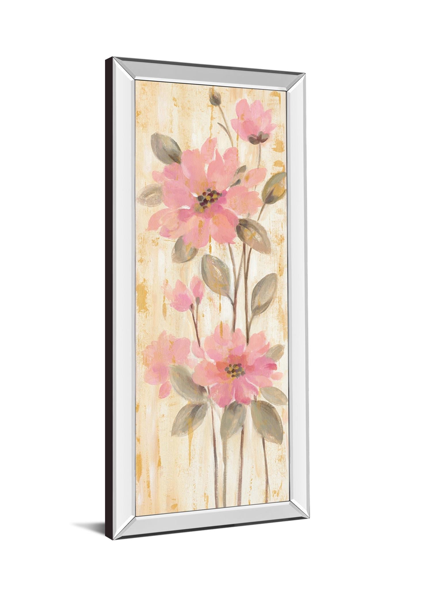 Beautiful Gareden Stems Ii By Silvia Vassileva 18X42 Mirror Frame Print