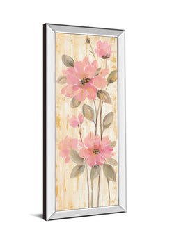 Beautiful Gareden Stems Ii By Silvia Vassileva 18X42 Mirror Frame Print
