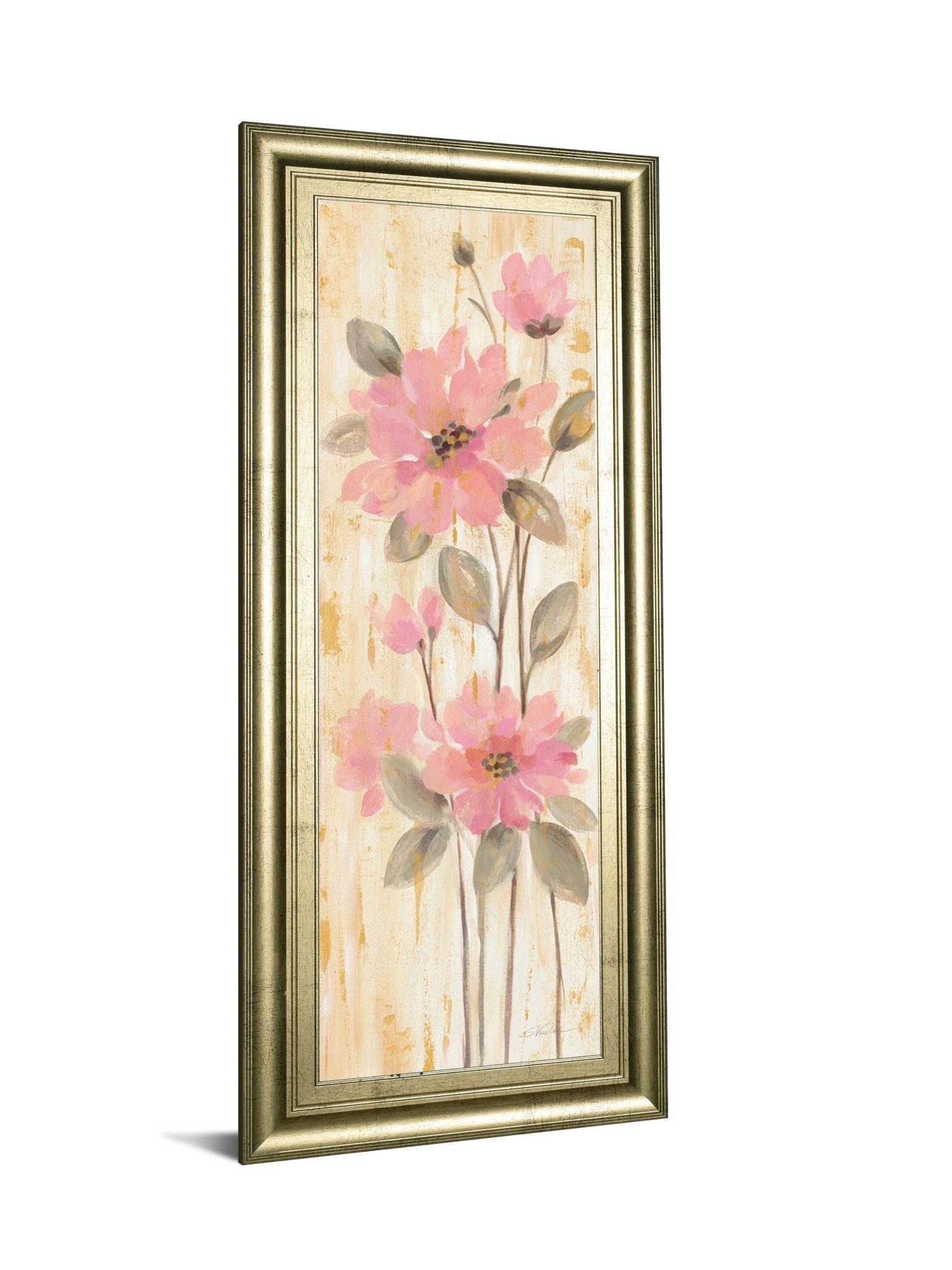 Beautiful Gareden Stems Ii By Silvia Vassileva 18X42 Framed Print
