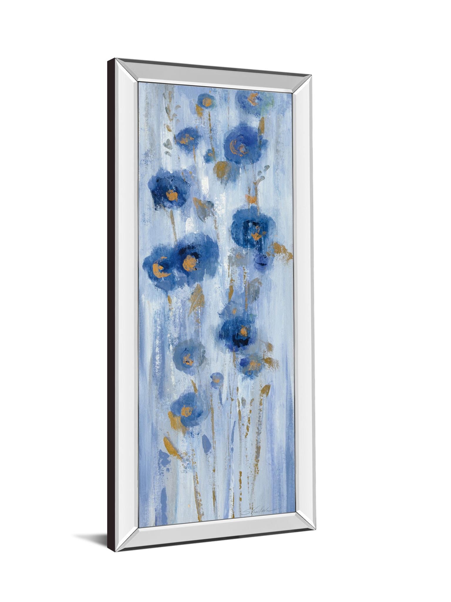 Seaside Flowers Ii By Silvia Vassileva 18X42 Mirror Frame Print