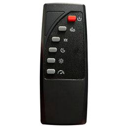 Tisdall Upholstered Cal King Flame Visualizer Bed Black