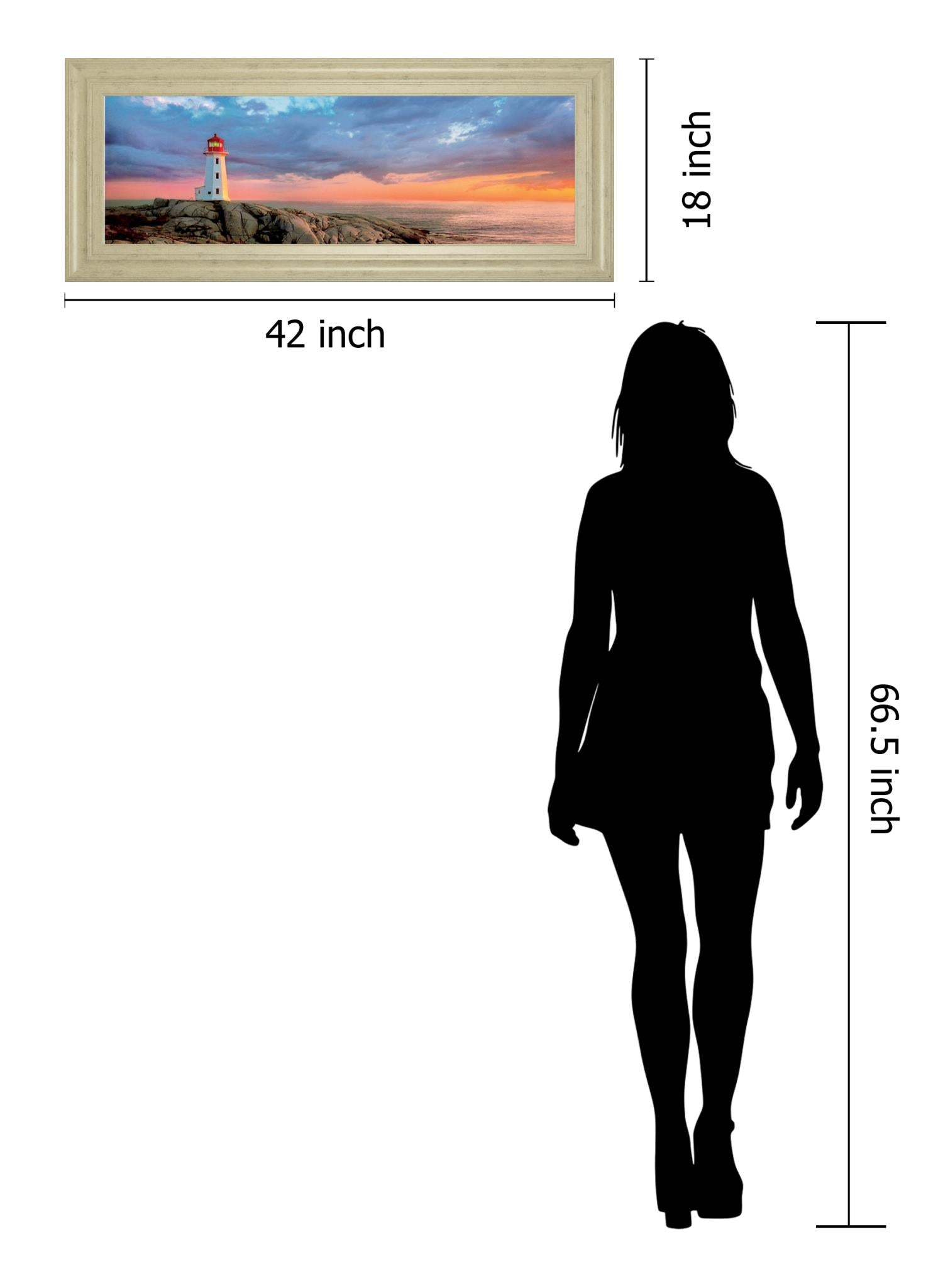 Storm Front By Jone, M. 18X42 Framed Print