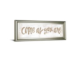 Come As You Are By Erin Barrett 18X42 Framed Print