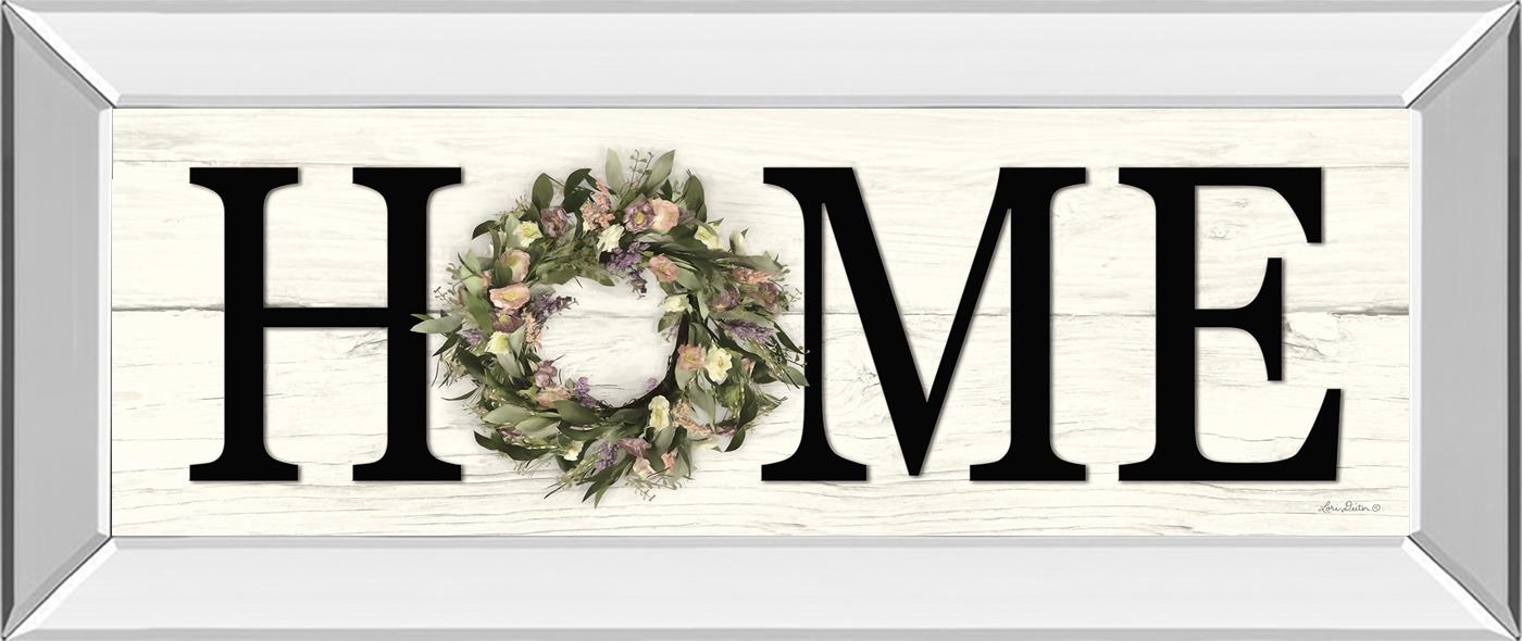 Summer Home By Lori Deiter 18X42 Mirror Frame Print