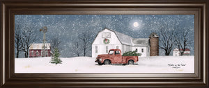 Winter On The Farm By Billy Jacobs 18X42 Framed Print