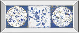 Indgio Ceramics Ii By Isabelle Z 18X42 Mirror Frame Print