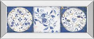 Indgio Ceramics Ii By Isabelle Z 18X42 Mirror Frame Print