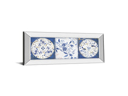 Indgio Ceramics Ii By Isabelle Z 18X42 Mirror Frame Print