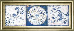 Indgio Ceramics I By Isabelle Z 18X42 Framed Print