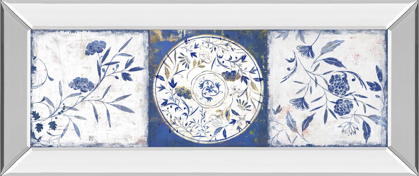 Indgio Ceramics I By Isabelle Z 18X42 Mirror Frame Print