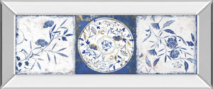 Indgio Ceramics I By Isabelle Z 18X42 Mirror Frame Print