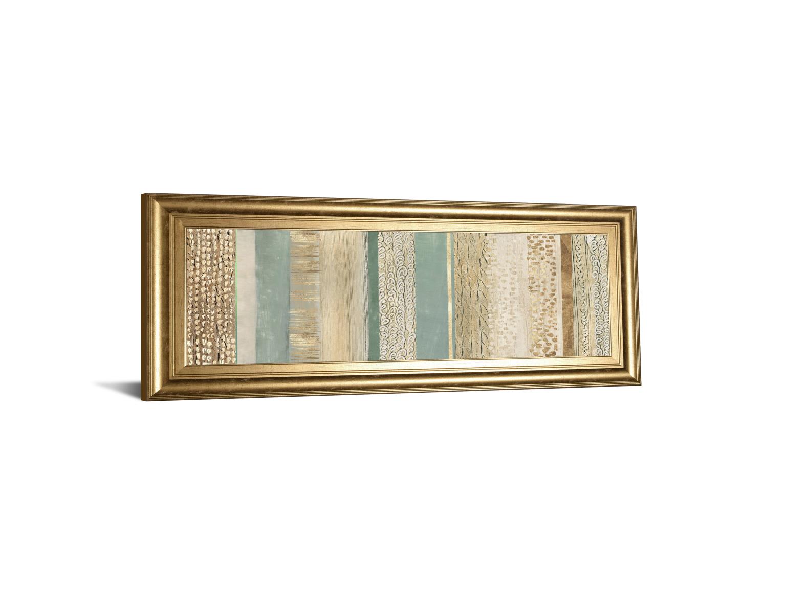 Placidity Iii By Tom Reeves 18X42 Framed Print