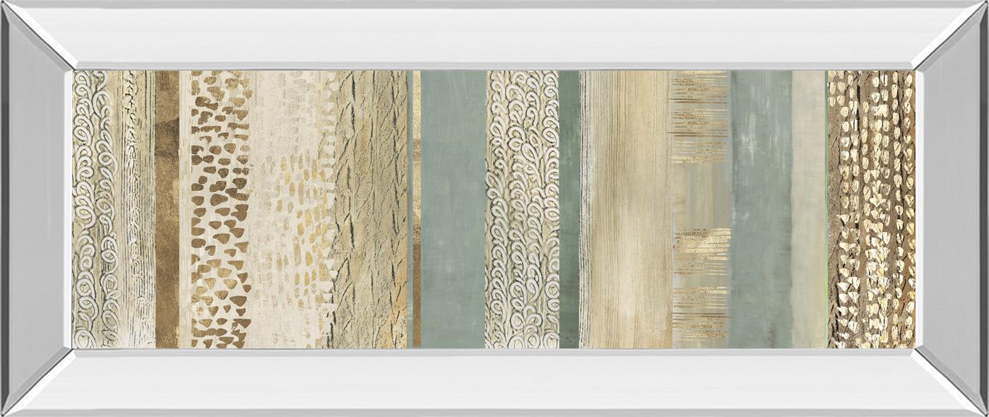 Placidity IvÂ  By Tom Reeves 18X42 Mirror Frame Print