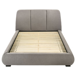 Mokena 46-inch Upholstered  Platform Bed