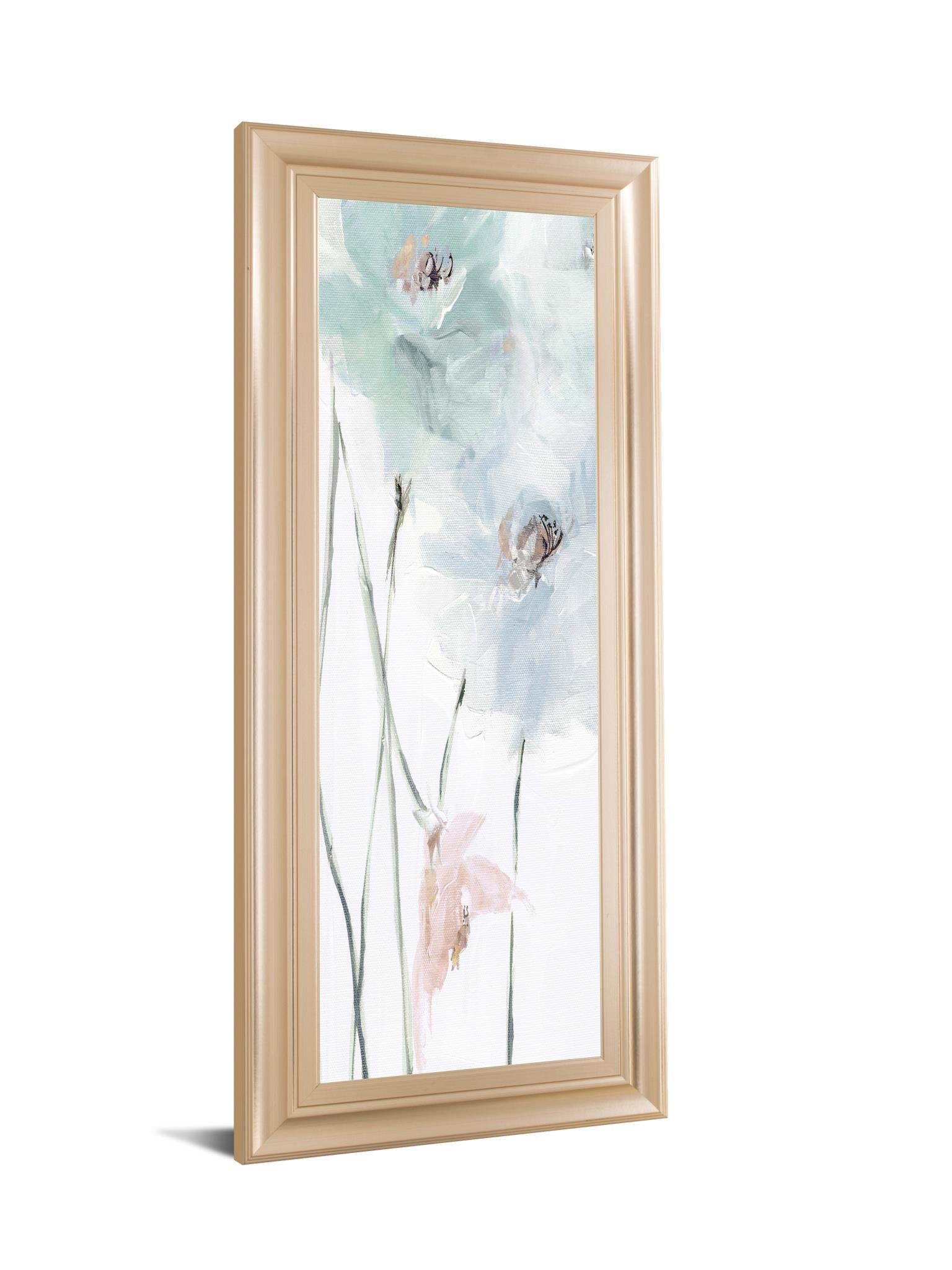 Spring Poppies I By Susan Pepe 18X42 Framed Print