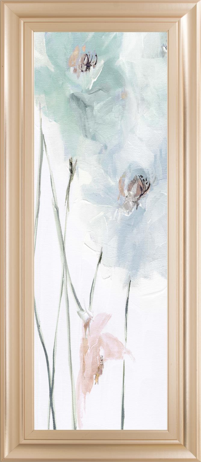 Spring Poppies I By Susan Pepe 18X42 Framed Print