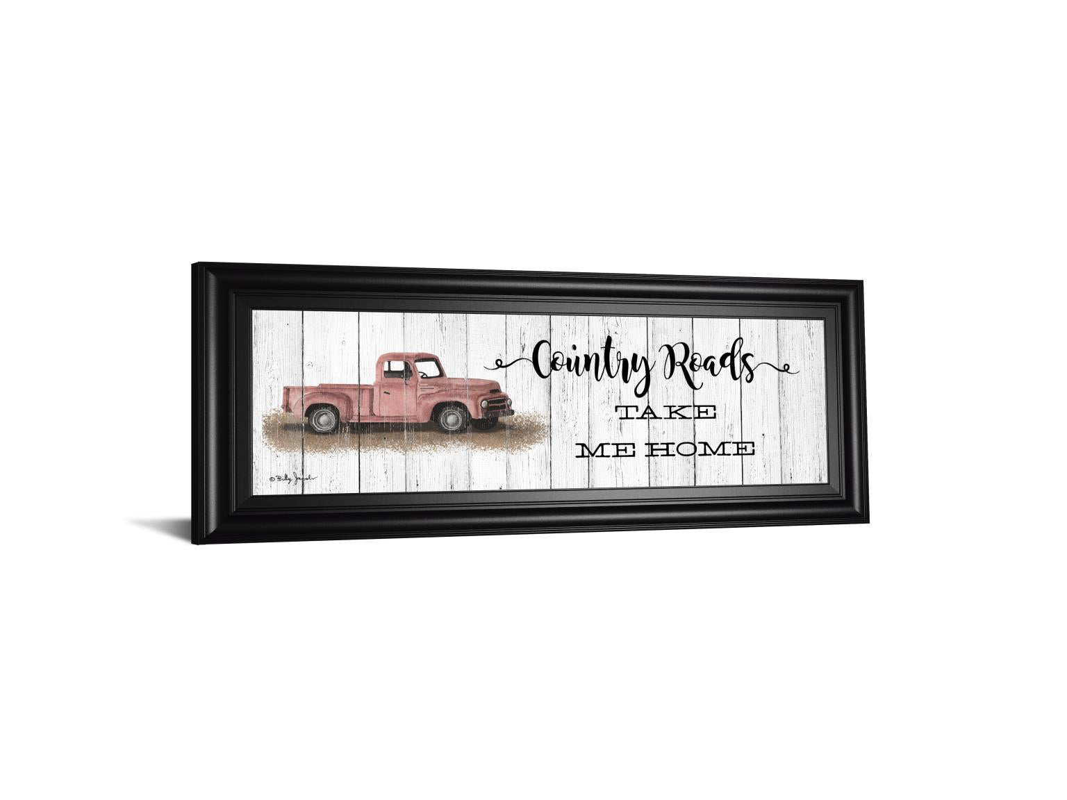 Take Me Home Country Roads By Billy Jacobs 18X42 Framed Print