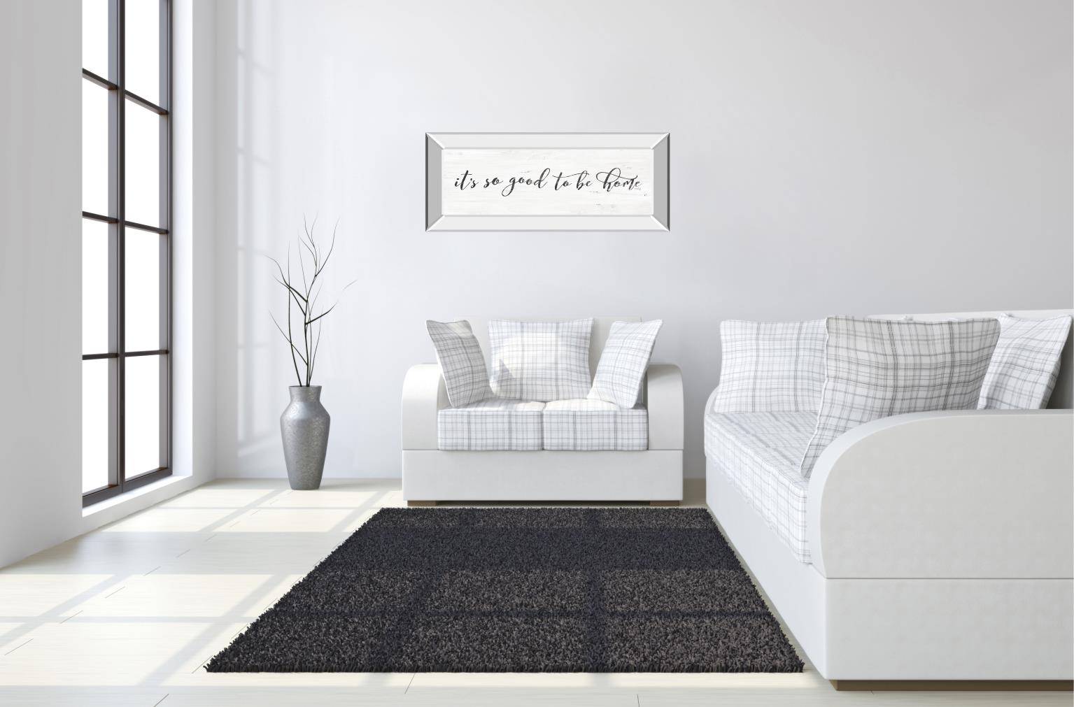 It'S So Good To Be Home By Marla Rae 18X42 Mirror Frame Print
