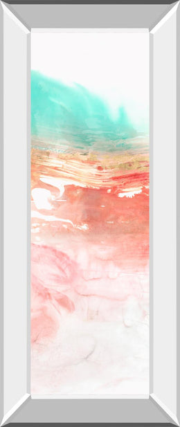 Earth Neon I By Pi Studio 18X42 Mirror Frame Print